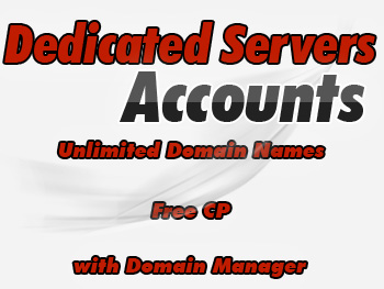 Economical dedicated web hosting accounts